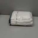 Zipper Fitted Sheet - Includes 1 Fitted Sheet Base & 2 Zip-On Sheets - Upto 16 in. Deep Pockets Twin Size Zipper Fitted Sheet - Easy to Change, Sateen Cotton 600 TC Fitted Sheet - White