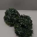 Hotop 4 Pcs 15.7 Inches Artificial Plant Topiary Ball 4 Layers Garden Spheres Boxwood Balls Artificial Topiaries Spheres Decorative Plants for Backyard, Balcony, Garden, Indoor Outdoor Decor