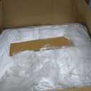 50 Pack White Stretch Chair Covers, Spandex Dining Chair Slipcovers, Wrinkle Resistant Reusable Covers for Wedding, Party, Banquet & Events