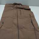 Lightweight Outdoor Vest Jacket for Men, Windbreaker for Golf, Safari, Travel, Fishing, Hiking (Brown, XL)