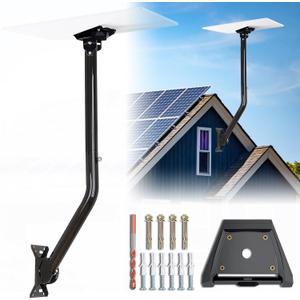 Starlink Gen 3 Mount, Adjustable Heavy Duty Wall/Roof/Pole Mounting Kit, Compatible with V3 Starlink Standard Dish, Includes Gen 3 Pipe Adapter (Wall Mount)