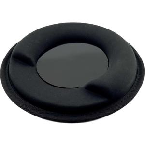 Car Dashboard Mount | Soft Nylon, Metal Round Mount Dashboard | Weighted Sandbag Base with Magnetic Mount Option | Ideal for Phone Holders, Dash Cams, Cars, Trucks & Rvs | Black - 1 lb