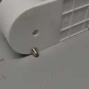 Rotating Makeup Organizer for Vanity with Brush Holder and Drawer, Cosmetic Makeup Storage, Large Spinning Makeup Skincare Organizer, Countertop Makeup Perfume Organizer, Lotions Display Case (White)