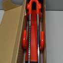 Tevlaphee Steering Wheel Lock Anti-Theft Car Device Heavy Duty Security Car Lock Antitheft Locking Devices Great Deterrent Adjustable Car Wheel Lock Anti Theft for Vehicle Truck SUV with 3 Keys (Red)