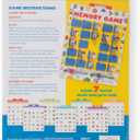 Melissa & Doug Flip-to-Win Portable Wooden Travel Game Board with 25 Flaps & 7 Double-Sided Memory Game CardsAnimals, Colors, Fruits, Shapes & Much MorePreschool Toys for Kids Ages 5+