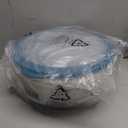 Viking Mixing Bowls Set, 10 Piece Stainless Steel Kitchen Cookware, Non-Slip Silicone Base, Includes Tight Fit Lids, Dishwasher Safe, Teal