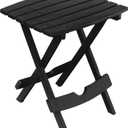 Adams Quik-Fold Side Table - Black