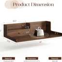 Washer Dryer Countertop with Drawer - Laundry Room Organization, 54"W x 27.6"D x 12"H