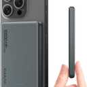 Kuulaa Magsafe Battery Pack 0.47'' 10000mAh Slim Magnetic Portable Charger Power Bank Support USB C PD 20W Fast Charging, Compatible with iPhone 16 Pro Max/15/14/13/12 Mini