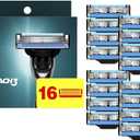 Mach 3 Razor Refills for Men, 16 Count Razor Blade Refills