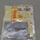 Mega-L Glow in The Dark Party Supplies, 4 Pack Foil Fringe Garland Birthday Party Decorations 9.8 ft Fluorescent Macaron Yellow Metallic Tinsel Streamers Banner, Glitter Photo Booth Prop Table Skirt