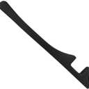 1/2Pcs Universal Car Seat Gap Filler - Leak-Proof Seat Gap Insert, Side Gap Filler Strip for Phones, Keys & Essentials, Anti-Drop Protection for Vehicle Crevices (1, Black)