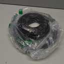 Windows Kerf Weather Stripping Seal Strip, Bulb Bubble Kerf Mount, TPE Flange Easily Applied to Door Frame Card Slot Installation (1/4" Bulb Diameter x 82' Long, Black)