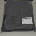 Verdusa Men's Letter Black Large Shirt