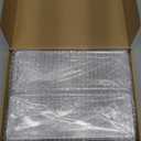 Tatuo 2 Pcs Cable Organizer Box with Wire Ties, Plastic Cord Storage Box with Lid, Electronics Organizer for Home Office Desk Organizers and Accessories (Clear)