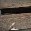 Wooden Crates 2 Pack, Rustic Handmade Wood Crate with Handles, Durable Medium Wooden Crates for Display & Decor, Brown (13.8"x10.8"x5.9")