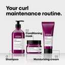 L'Oral Professionnel Paris Curl Expression Leave-In Cream - For Curly and Coily Hair, Provides 2X More Hydration, Paraben-Free