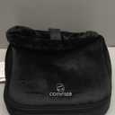 COMFIER Foot Massager with Heat, Electric Foot Warmer, Shiatsu Feet Massager Machine for Plantar Fasciitis,Neuropathy, 2-in-1 Foot & Back Massager, Foot Heater,Christmas Gifts for Women,Men (Black)