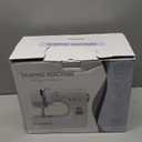 StitchMaster Pro Sewing Machine - Twin/Double Needle Compatible, 14 Stitches, Easy for Beginners & Home Users (White)