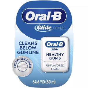 Oral-B Glide Healthy Gums, Unflavored Floss, 50m (164 Foot (Pack of 1))