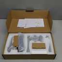 Keyless Door Lock with Handle Set - SMONET WiFi Fingerprint Smart Locks for Front Door, App Remote Control, Digital Bluetooth Keypad Deadbolt Set with Alexa, Auto Lock, Code, Fobs for Home Black