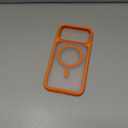 TORRAS Stronger Magnetic & Shockproof for iPhone 17 Pro Max Case, Fit for MagSafe, Military Grade Drop Protection, Camera Control, DIY Button, Slim for iPhone 17 Pro Max Case Translucent Orange