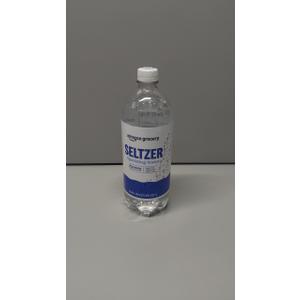 Amazon Grocery, Seltzer Sparkling Water, 33.8 Fl Oz (Previously Happy Belly, Packaging May Vary), Jan/19/2026 
