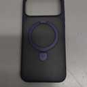 TORRAS for iPhone 17 Pro Max Case with Stand, Compatible with MagSafe, 4X Military Grade Protection, Camera Control Button Translucent Slim Phone Case for iPhone 17 Pro Max 6.9", Deep Blue