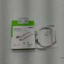 Belkin BoostCharge USB-C to USB-A Cable (1M/3.3ft) for iPhone 16, iPhone 16 Pro, iPhone 15, Samsung Galaxy S25, S24, Note20, Pixel 9, iPad Pro, Nintendo Switch 2, Carplay and More - White