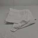 Spacemaker Extra-Long 21" Drop Length Bed Skirt, King, White