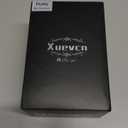 Xuevcn Cell Phone Stand with Wireless Bluetooth Speaker, LED, Anti-Slip Base HD Surround Sound, Perfect for Home/Outdoor with Bluetooth Speaker for Desk