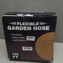 150 FT Non-Expanding Garden Hose, 2026 New Upgrated Non-Expandable Garden Water Hose - Ultra-Light & Flexible Burst-Resistant, Kink-Free Garden Hoses, All-Weather Use for Lawns, Gardens,Outdoor
