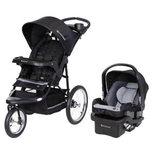 baby Trend Expedition Jogger Travel System with EZ-Lift Infant Car Seat, Dash Black, Manufacturing Date 1-16-2026