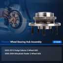 Autoround 513228 Front Wheel Hub and Bearing Assembly fit for Dodge Dakota 2005-2010, Mitsubishi Raider 2006-2009