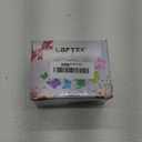 LOFTEK Rechargeable Motion Sensor Light, RGB Color Changing & Dimmable Night Light, Cute Butterfly Light for Kids' Bedroom, Bathroom, Hallway, Tent & Stairs - Ideal Home Decor & Gift, Yellow of 4 (Golden)