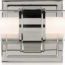 Kichler Laurene LED Bath Bar Light, Polished Nickel, 18.5 inch