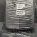 Reading Pillows for Sitting in Bed Adult, Back Pillow for Bed Sitting Up, Backrest Pillows with Shredded Foam for Adult&Teens, Support Pillow with Arms for Beds, Couch, Floor, 18in, Grey