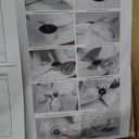 36 Inch Modern Ceiling Fans with Lights, Small Flush Mount Ceiling Fan with Light and Remote/APP Control, 3 Reversible 6 Speeds Curved Blades, 3 CCT Dimmable Lights for Bedroom, Brown