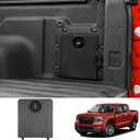 Mabett Bed Storage Bin Cover with Code Lock Compatible with Ford Maverick 2025 2024 2023 2022 Accessories, Code Lock Design Bin Cover for Maverick