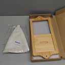 Adjustable Sauna Air Vent Grille  Equipped with Nylon Netting to Block Unwanted Foreign Objects from Entering The Sauna Room. Come with a Sauna Hat Sauna Accessory (Medium-Sized)