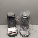 utomatic Cat Dog Feeder and Water Dispenser with Stainless Steel Bowl Food Feeder and Waterer for Small Medium Pets Puppy Kitten 1 Gallon x 2 (Dark Grey)