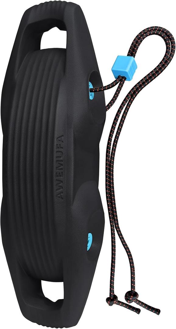 AWEMUFA Boat Fenders Easy to Install Bumper for Docking Ideal Fender for Pontoon, Bass, Jet Ski and Fishing Boats 1 XL Fender