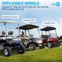 Golf Cart Air Filter Pre-Filter with Spark Plug Fuel Filter Tune Up kit Replacement (Suitable for Yamaha G16 G20 G21 G22 G29 Drive)