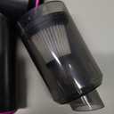 CODN Handheld Car Vacuum Portable Cordless 12000PA, 2 in 1 Handheld Vacuum Cleaner and Air Duster with Multi-Nozzles and LED Light, Mini Hand Held Vacuum Rechargeable for Home, Car, Office, Pet Hair (Black & Rose Red)