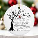 Red Cardinal Christmas Ornaments - Memorial Gifts for Loss of Loved One, Memory or Remembrance Ornament for Christmas Tree, in Loving Memory Decor, Sympathy or Condolence Gifts (Family)