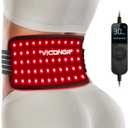 Red Light Therapy Belt for Body, Infrared Light Therapy, 660nm &850nm 3-in-1 LED Bead, Pain Relief, red-Light Therapy for Dogs, Shoulder, Back, Knee. Improve Joint Inflammation