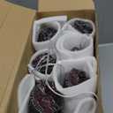 Tuanse 6 Pcs 13 in Flameless Fake Fire Log Spring Summer Beach Camping Themed Party Decorations Fake Campfire Battery Operated Artificial Fire Pit for 4th of July Easter Party Decor