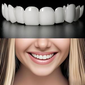 2 Pairs Temporary Smile Support Adjustable for All Genders Naturally and Comfortably Fit, Restore Your Confident Smile1(Upper/Lower)