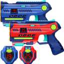 Halo Sport Laser Tag Set of 2 - Gifts for 8 9 10 11 12 13 Year Old Boy Gifts Birthday - Toys for Boys Ages 8-12 Years - Teens Boys Toys Age 8-10 Years Gift - Lazer Tag Guns & Vests