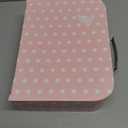 Paperboard Suitcases Set of 3 Decorative Storage Boxes with Lids,Mini Suitcase,Cute Storage Gift Boxes for Barbie Doll,Toys,Photos,Hat,Christmas New Year,Wedding Birthday Party Home Decoration (Pink)